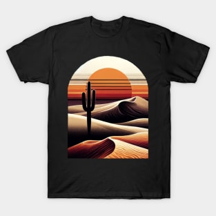 Desert Wanderer: Nomad's Odyssey T-Shirt